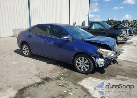 2016 Toyota Corolla L from USA, damaged, VIN 2T1BURHE2GC540807